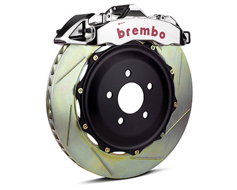 Brembo GT-R 15 Inch 2-Piece 6 Piston Type III Front Brake Kit Porsche 997 Turbo Excluding PCCB 07-12